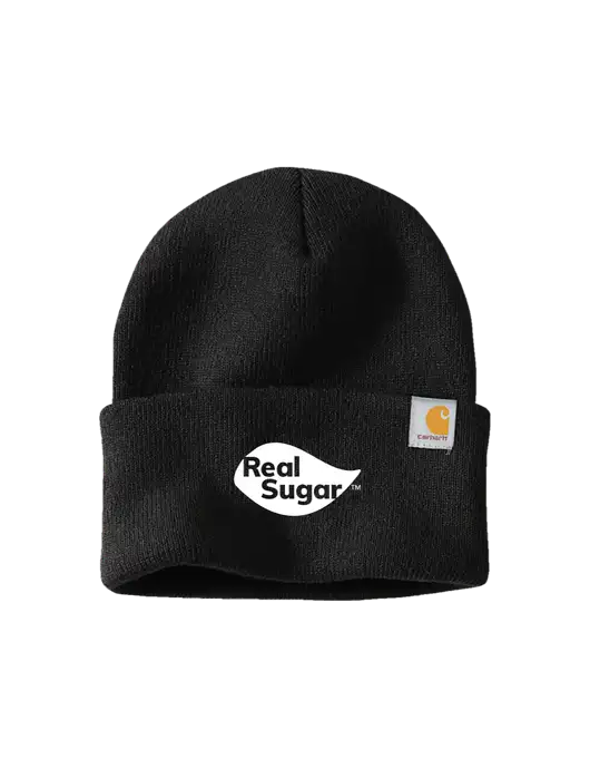 Carhartt Black Watch Cap 2.0 w/Real Sugar Logo