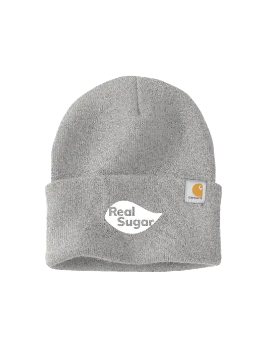 Carhartt Light Grey Heather Watch Cap 2.0 w/Real Sugar Logo