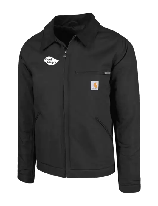 Carhartt Black Duck Detroit Jacket w/Real Sugar Logo