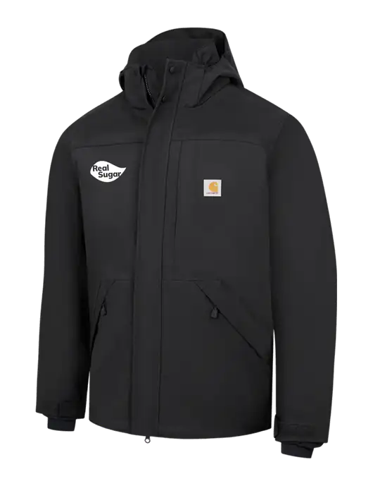 Carhartt Black Storm Defender Shoreline Jacket w/Real Sugar Logo