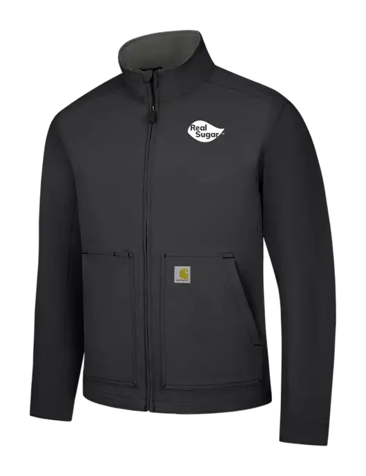Carhartt Black Super Dux Soft Shell Jacket w/Real Sugar Logo