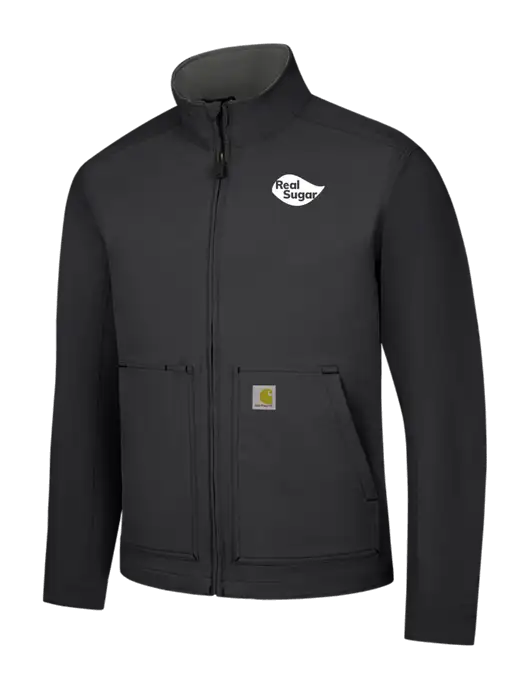 Carhartt Black Super Dux Soft Shell Jacket w/Real Sugar Logo