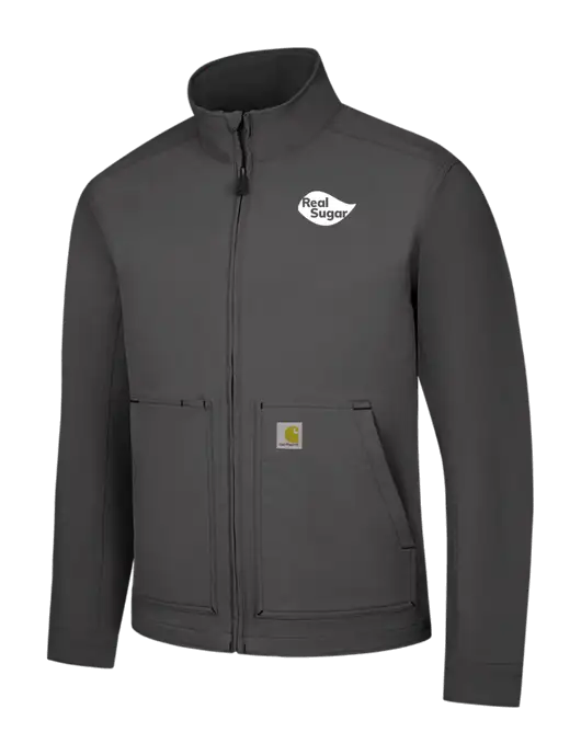 Carhartt Dark Grey Super Dux Soft Shell Jacket w/Real Sugar Logo