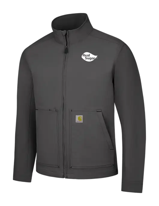 Carhartt Dark Grey Super Dux Soft Shell Jacket w/Real Sugar Logo
