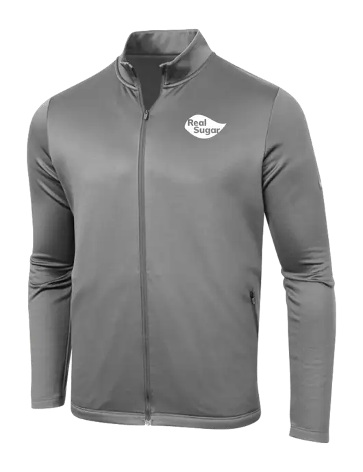 Nike Medium Grey Heather Therma-FIT Full-Zip Fleece w/Real Sugar Logo