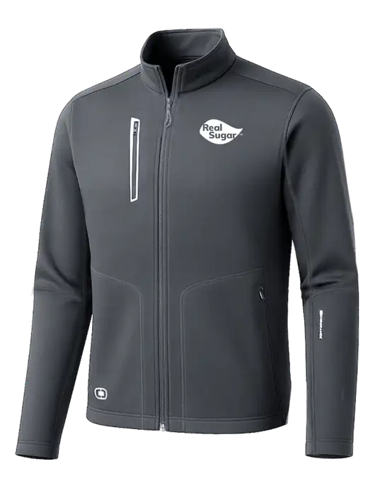 OGIO Dark Grey Endurance Fulcrum Full-Zip w/Real Sugar Logo