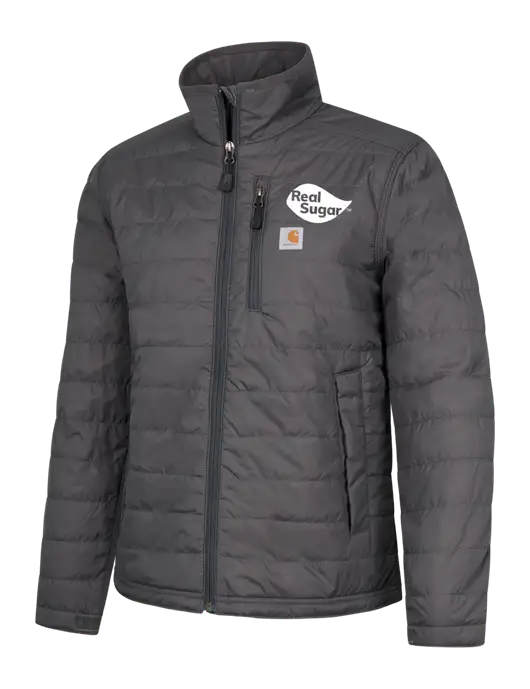 Carhartt Womens Dark Grey Gilliam Jacket w/Real Sugar Logo