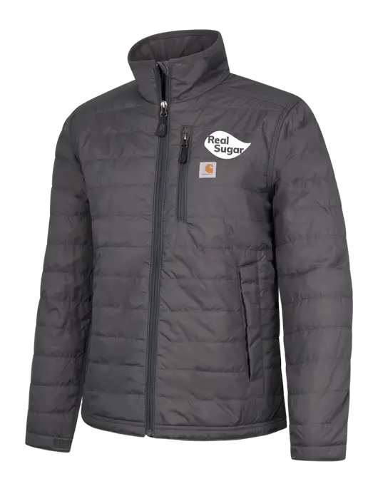 Carhartt Womens Dark Grey Gilliam Jacket w/Real Sugar Logo