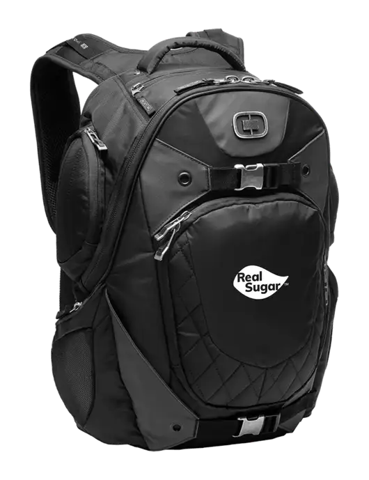 OGIO Black Squadron Pack w/Real Sugar Logo