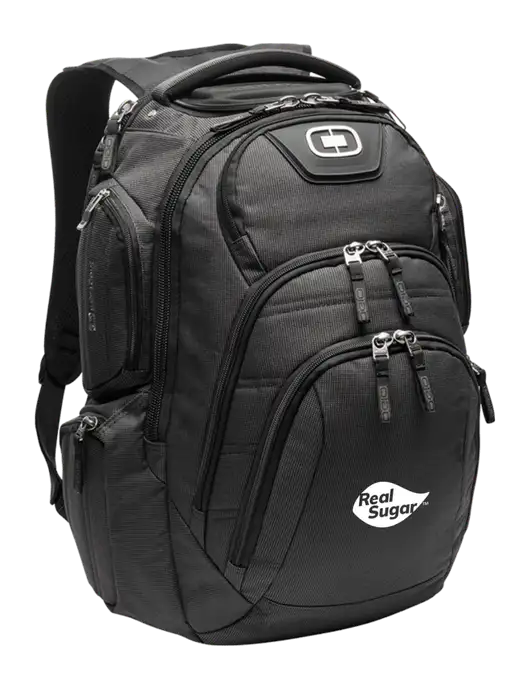 OGIO Black Surge RSS Pack
 w/Real Sugar Logo