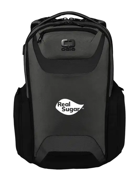 OGIO Tarmac Charcoal Connected Pack w/Real Sugar Logo