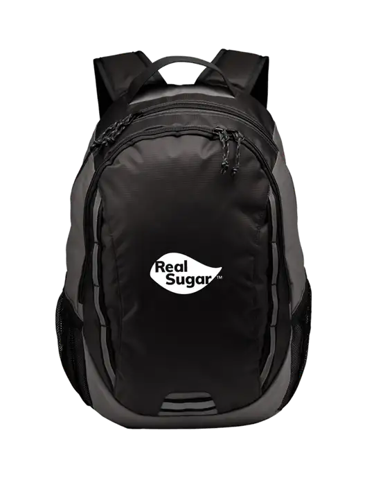 Ridge Charcoal/Dark Charcoal Laptop Backpack w/Real Sugar Logo