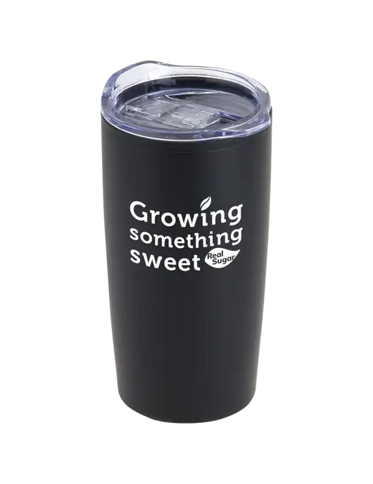Olympus Black 20 oz Tumbler w/Growing Something Sweet Logo