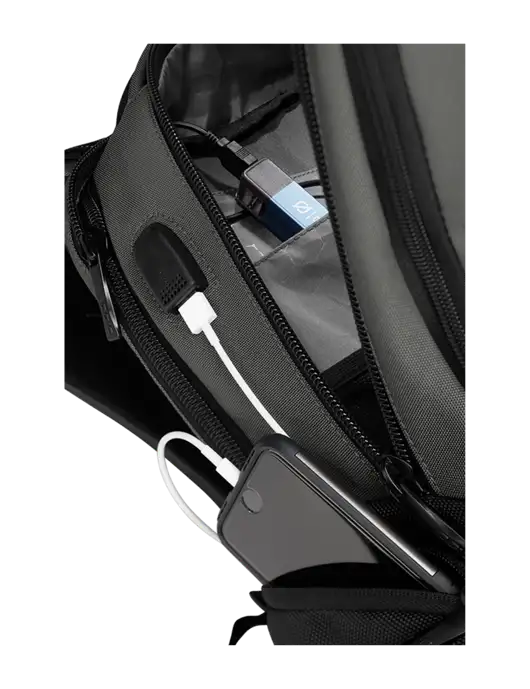 OGIO Tarmac Charcoal Connected Pack w/Real Sugar Logo