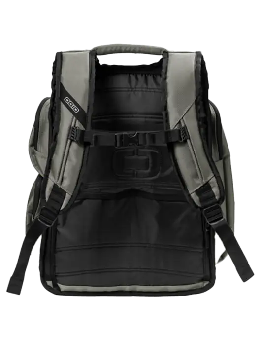 OGIO Medium Grey Metro Ballistic Laptop Backpack w/Real Sugar Logo