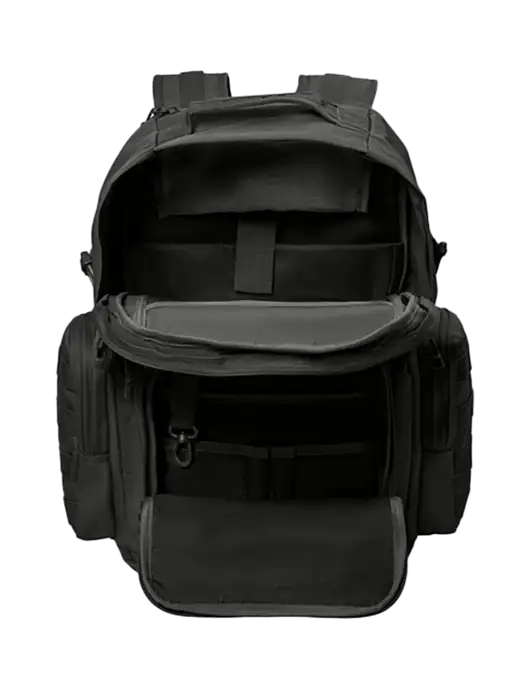 CornerStone Black Tactical Backpack w/Real Sugar Logo