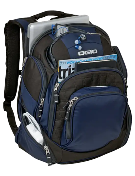 OGIO Navy Mastermind Pack w/Real Sugar Logo